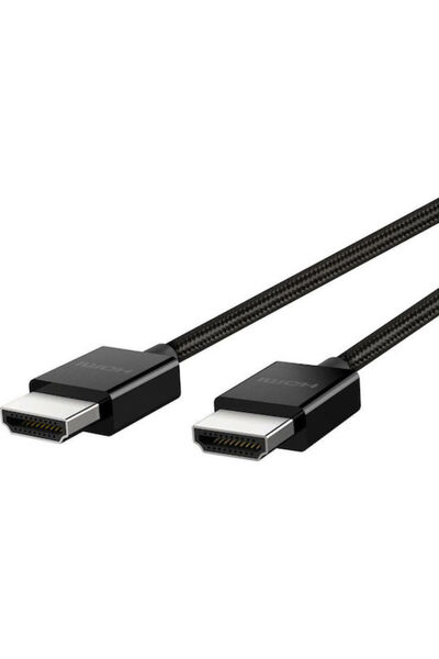 Belkin HDMI 2.1 Υπερυψηλής Ταχύτητας 48Gbps 4K 120Hz HDR VRR Πλεκτό Καλώδιο H...