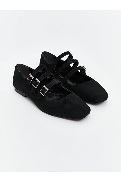 LC Waikiki Alita City Koor Black Women's Ballerinas with a Difference