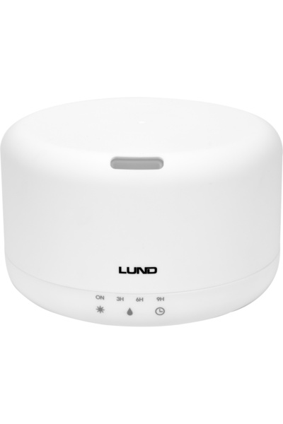 LUND UMIDIFICATOR CU LED PENTRU AROMATE 1L DIFUZOR DE AROME ALB 66906