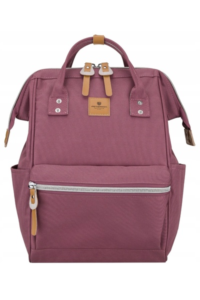 Peterson Rucsac de damă pentru laptop, urban, cu port USB, sport și școlar.