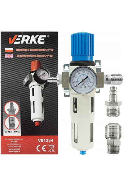 VERKE Filtru uscător de aer cu reductor 1/2 pentru compresor dezumidificator