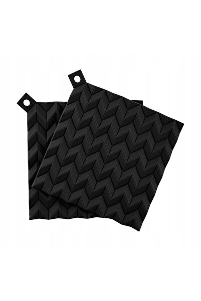 Rig Tig Set de 2 suporturi pentru oale fierbinți (negru) Hold-on Rig-Tig
