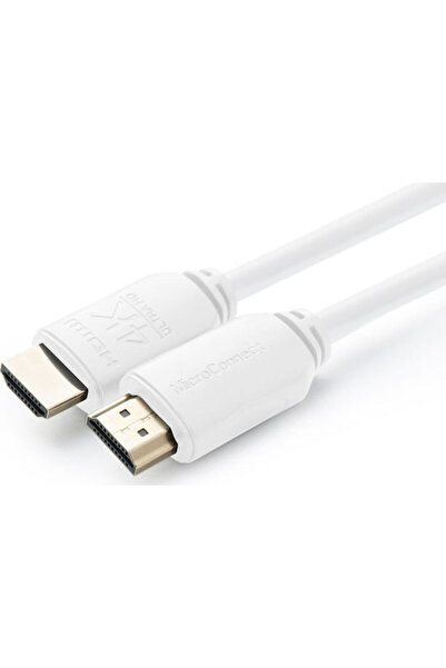MicroConnect Καλώδιο HDMI Αρσενικό σε Αρσενικό 10μ Λευκό Κωδικός: MC-HDM19191...