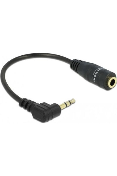 DELOCK Μετατροπέας 2.5mm θηλυκό σε 3.5mm αρσενικό 1 τεμάχιο 65397