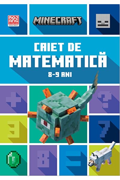 Didactica Publishing House Minecraft - Caiet de matematica 8-9 ani - Dan Lips...