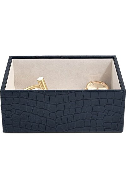 STACKERS Cutie de bijuterii Croc Mini albastru marin