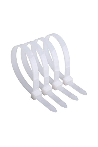 OEM Bridă pentru cabluri - albă Latime: 2.5 mm, Lungime: 100mm