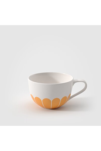 like. by Villeroy & Boch Ceașcă de cafea albă Cappuccino 300 ml Fleur Soleil ...
