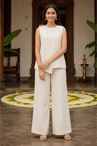 ETEN Ladies Stripe Pants A6-516871C