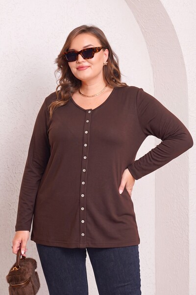Büyük Moda Basic Thin Knitted Cardigan