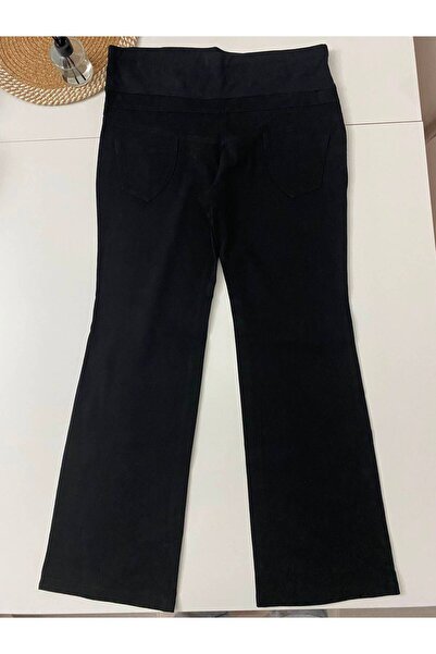 TRENDY SİYAH HAMİLE PANTOLON
