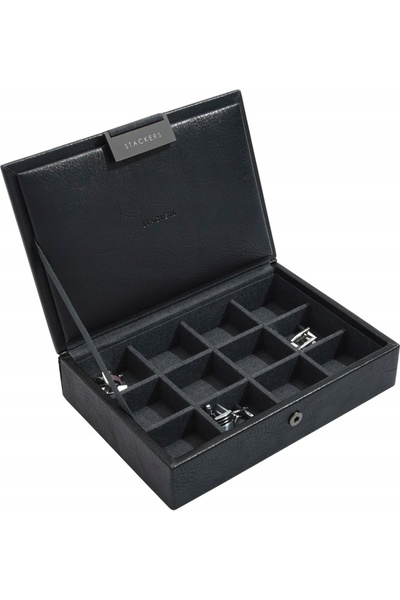 STACKERS Cutie pentru butoni (negru) Mini