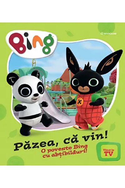 Bookzone Bing: Pazea, ca vin! O poveste Bing cu abtibilduri
