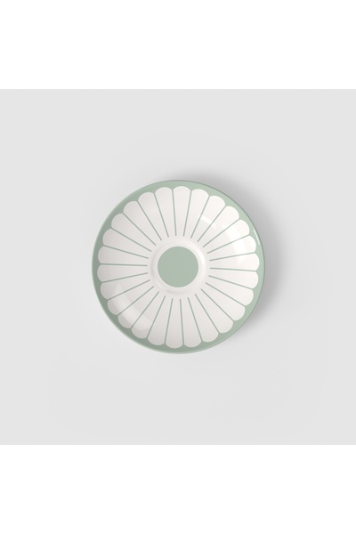 like. by Villeroy & Boch Cana de cafea cu farfurioară Fleur Vert Villeroy & Boch