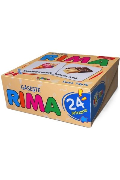 Dorinta Gaseste rima. 24 jetoane - Inesa Tautu