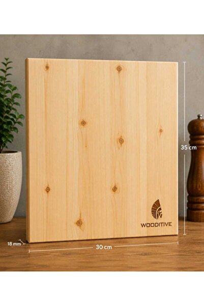 Kesme Tahtası Masif Çam 30x35