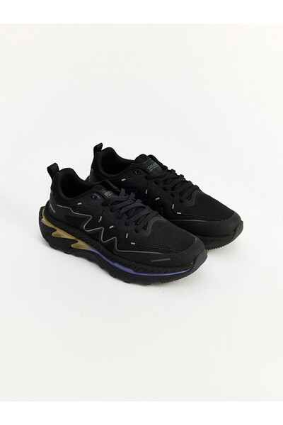 LC Waikiki Triwex Black Men's Sneaker with Nevavm Difference