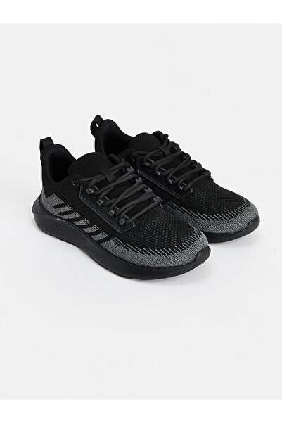 LC Waikiki Lcw Steps Black Men's Sneaker with Nevavm Difference