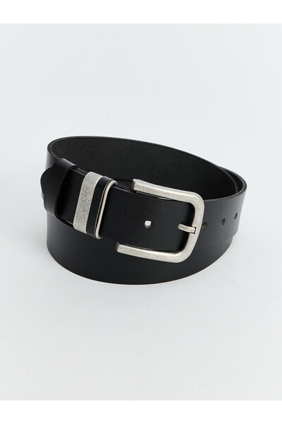 LC Waikiki Lcw Accessories Black Leather Men's Belt