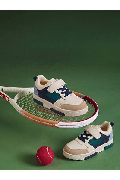 LC Waikiki Alita City Lcw Steps Ecru Boys' Sneaker with a Difference