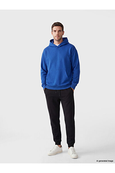 LC Waikiki Black Regular Fit Men's Jogger Sweatpants