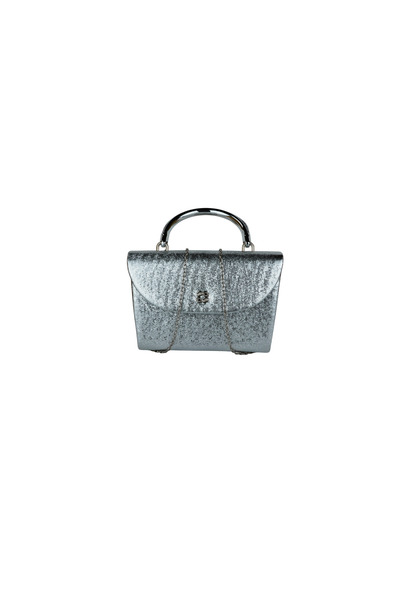 dukidasoturkiye Duki Daso Metal Handle Silver Women's Hand and Shoulder Bag |...