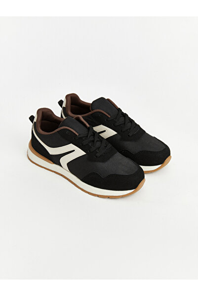 LC Waikiki Two Mt Shop Quality Lcw Steps Black Boys' Sneakers