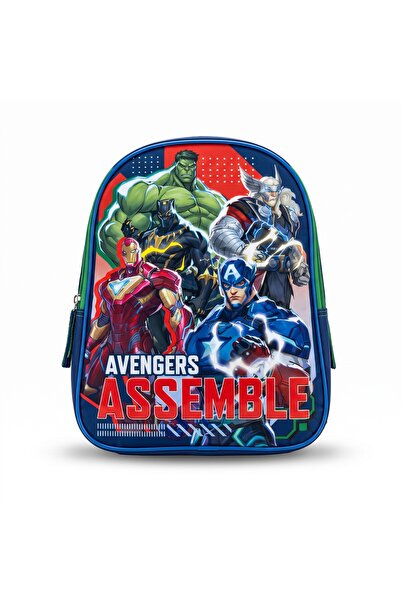 İstisna Avengers Assemble Ortaokul Ilkokul Sırt Çantası ve Beslenme Çantası