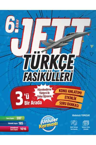 Ünlüler Karması 6.SINIF TÜRKÇE JETT FASİKÜLLERİ