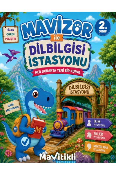 Mavitikli Yayıncılık 2.SINIF MAVİZOR İLE DİLBİLGİSİ İSTASYONU