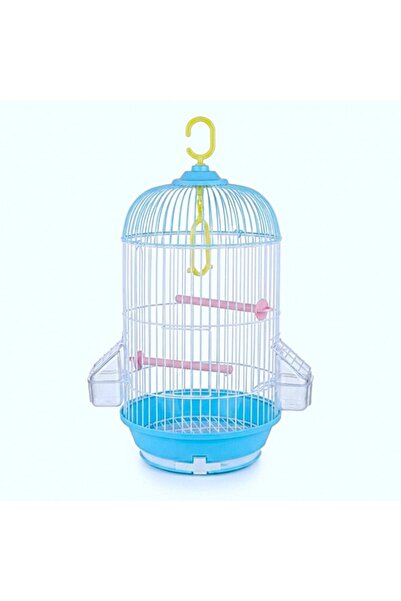 Golden cat Round Bird Cage for Small Birds, 50cm Hanging Aviary with Adjustab...