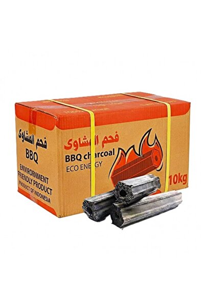Genaric Premium Coconut Shell BBQ Charcoal Briquettes 10kg | Eco Friendly Nat...