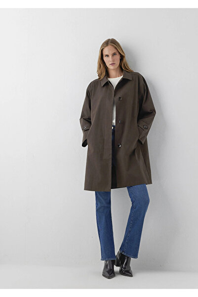 Mavi Brown Trench Coat Oversize / Wide Cut 1110648-90707