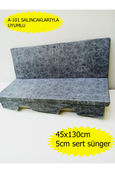 Tuğra Sünger Salıncak minderi 45x130 cm sert süngerli