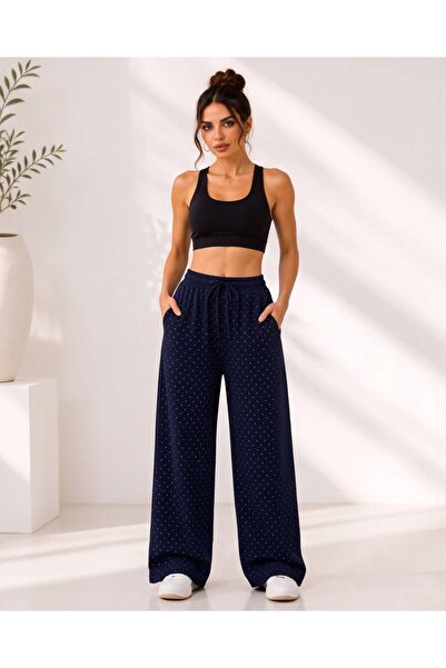 Trend Kapında Women's Stone Detailed Pocketed Trousers