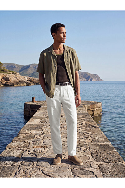 LC Waikiki Trousers - White - Regular