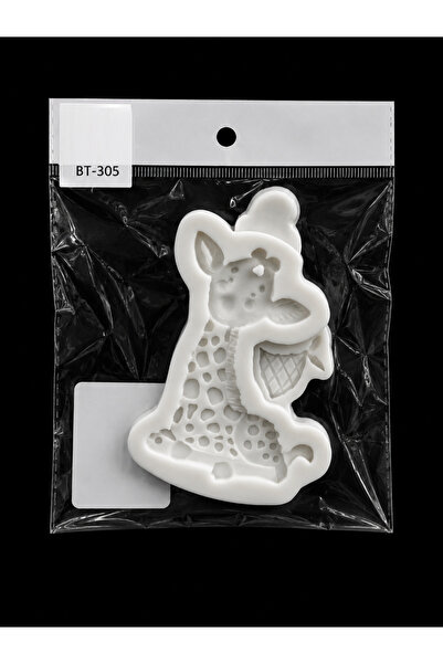 Adana Pasta Malzemeleri Bt-305 Giraffe Silicone Mold 10 cm
