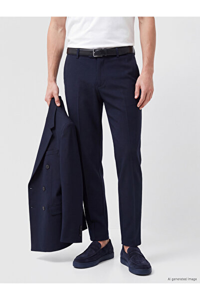 LC Waikiki Nevavm with Difference Southblue Navy Blue Regular Fit Dobby Men's...