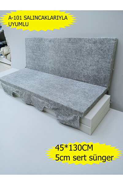 Tuğra Sünger Salıncak minderi 45x130 cm sert süngerli