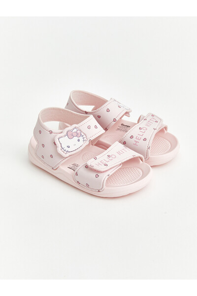 LC Waikiki Lcw Steps Pink Girls' Sandals with Nevavm Difference