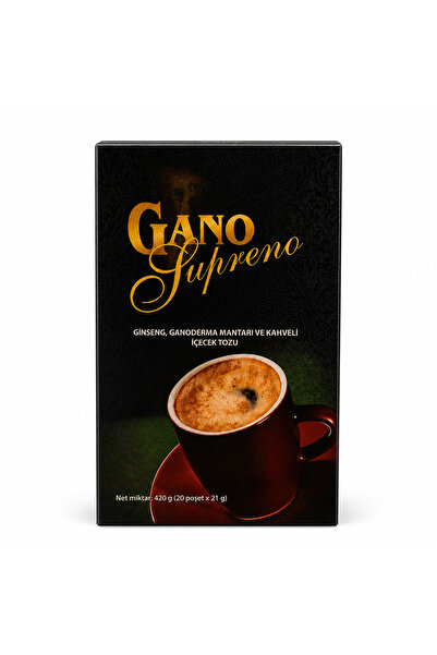 GanoExcel Gano Supremo Ginseng ve Ganoderma Lucidum Özlü Kahveli İçecek Tozu ...