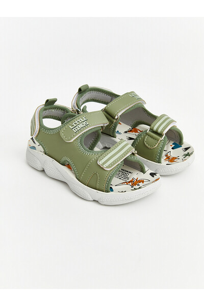 LC Waikiki Two Mt Shop Quality Lcw Steps Green Boys' Sandals