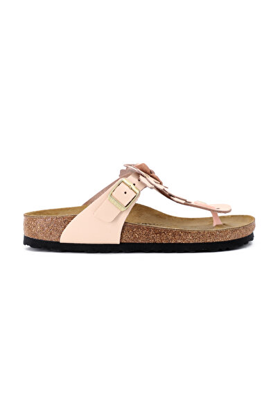 Birkenstock Gizeh Flower Embellishmet 1029304 Kadın Terlik Pembe