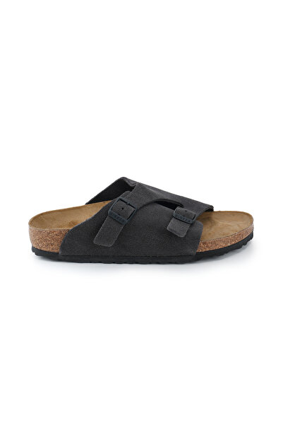 Birkenstock زوريخ بي إس 1028547 شبشب نسائي باللون الرمادي