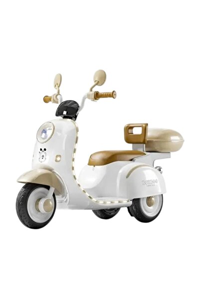 Leno Vespa 12V Battery Operated Ride-On Scooter For Kids | Electric Scooter W...