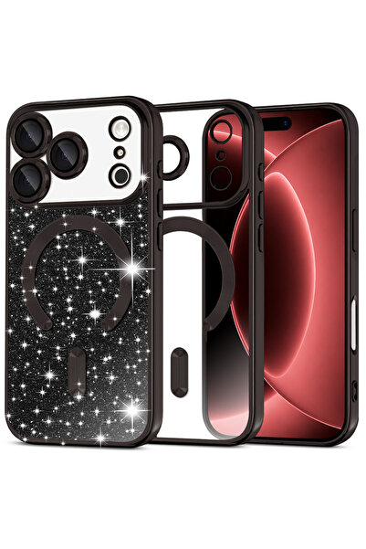 Techsuit Θήκη iPhone 17 Pro Max/ iPhone 18 Pro Max, Πολυτελής με Γκλίτερ MagS...