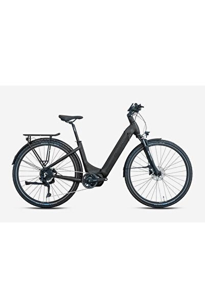 Kron ZEON - 28" - TREKKING Lady 17' - 9 Vites - Elektrikli - H.Disc - Mat Siy...