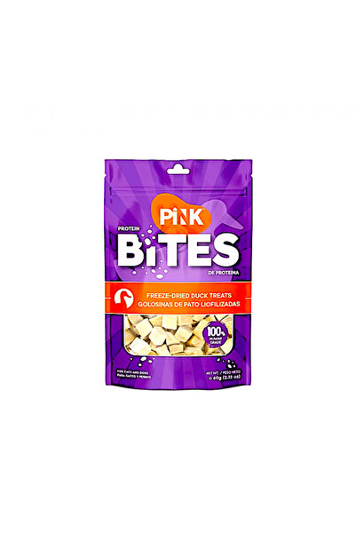 PINK BITES Freeze Dried Duck Treats for Cats and Dogs 60g, 100% Pure Duck Mea...