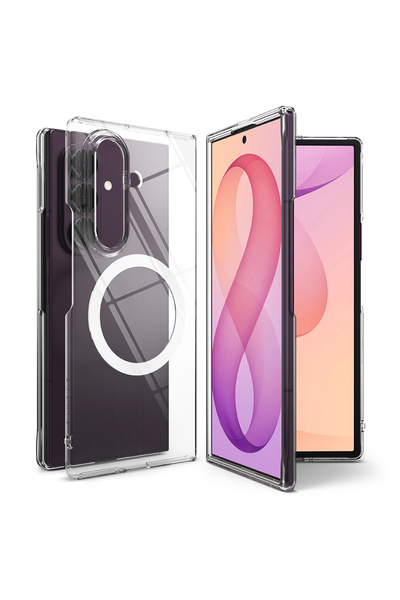Ringke Θήκη για Samsung Galaxy Z Fold8 Ultra, Λεπτή Μαγνητική, διαφανής