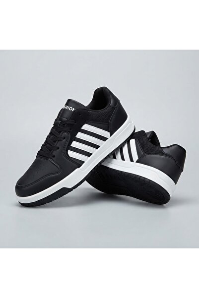 KİNDEP (Lambırland) Thermo Non-Slip Sole Skin Casual Unisex Sneakers Black